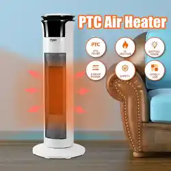 220V Зимние 2000W электрический нагреватель вертикальный тепловентилятор Настольный коврик для ванной комнаты, отопление печной нагреватель