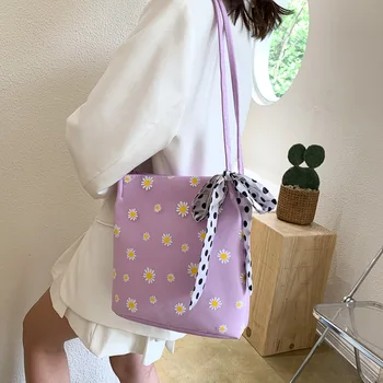 

All-Match Simple One-Shoulder Small Bag Foreign Woman Summer Popular New Trendy Fashion Ladies Portable Tote Bag