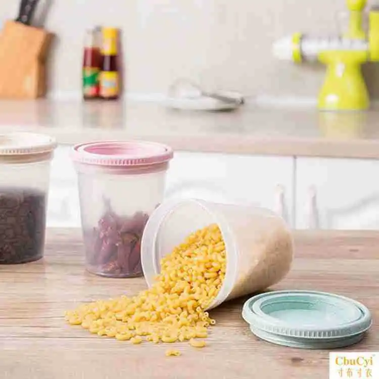 

M8 Individual Dress Kitchen Accept Pot Seal Up Grain Coarse Cereals Rice Bin Bring Cover Wheat Straw Rice Bin