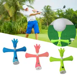 Тройник для гольфа, Бесплатная Регулируемая телескопическая шаровая Шпилька, треугольный мяч, сиденье для гольфа, тренировочный мяч