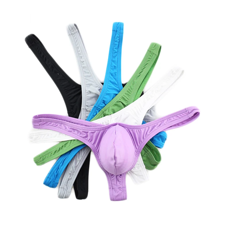 

6PCS Sexy Mens Thong G-string Jockstrap Mini Underwear Slip Homme Gay Panties String Exotic T-back Thongs Tanga Men Panties