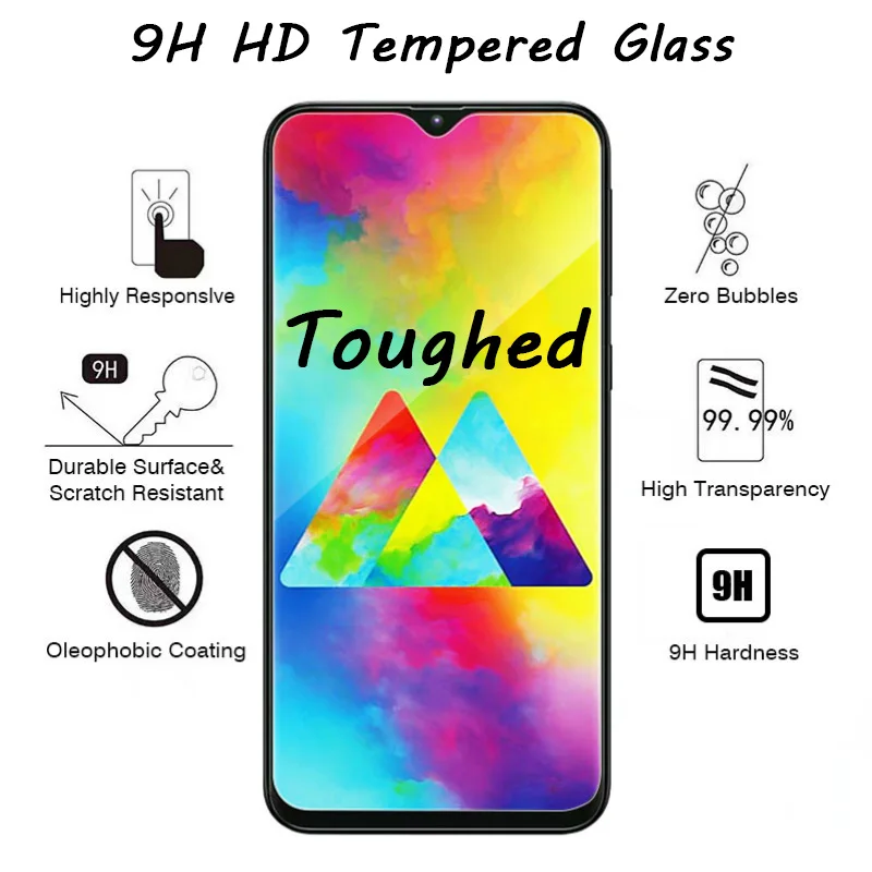 Защитное стекло 9H HD закаленное для Samsung Galaxy A50 A70 A40|Защитные стёкла и плёнки| |