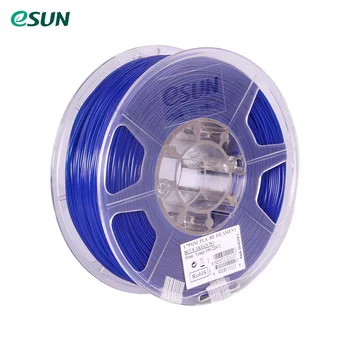 

eSUN PLA 1.75mm 3D Printer Filament Corn Grain Refining Material 1KG Spool (2.2lbs) Blue Consumables Material Refills