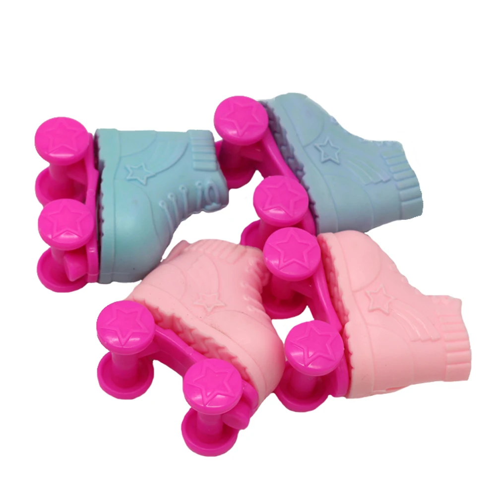 Doll Shoes Plush Doll Accessories Doll Accessories Doll Clothes Accessories DOD BJD Doll Roller Skates for 14 inch girls Doll Boots Fit Plush EXO Dolls