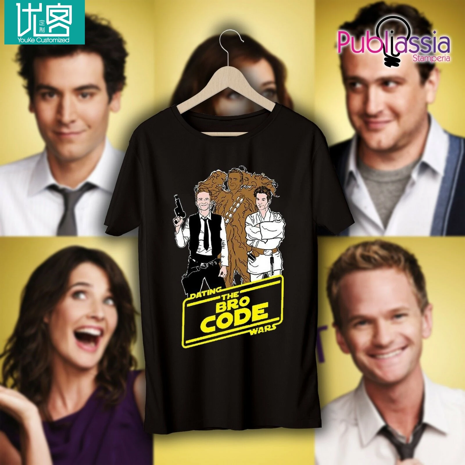 How I met your mother T-Shirt HIMYM maglietta 13 Ted Marshall Robin Barney LilyCool Casual pride t shirt men Unisex Fashion | Мужская