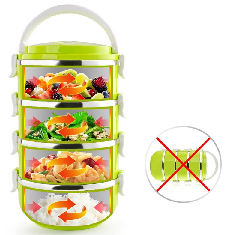 Stainless Steel Metal Lunch Box For Children Student Insulation Thermal Sushi Food Container Portable Japan Bento Box Dinner Set12
