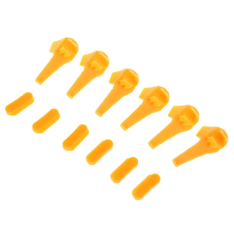 

12 Pcs Tyre Tire Changer Part Nylon Mount Demount Duck Head Insert Rim Protector