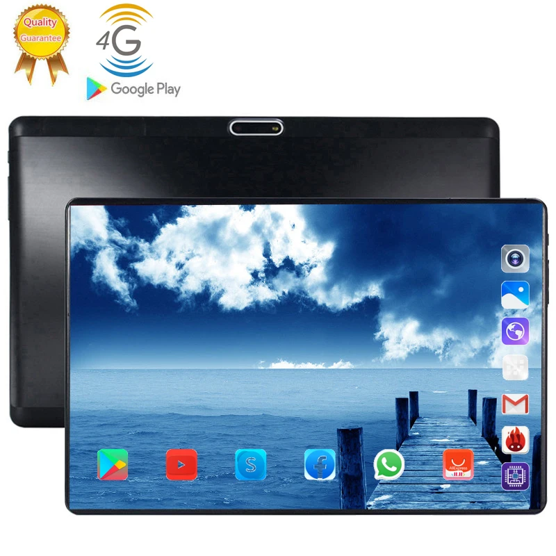 

2020 Tablet pc 128G Boy birthday present Android 9.0 10.1 inch tablets 10 Core 4G LTE 8GB RAM 128GB ROM 2.5D Screen Tablets pc