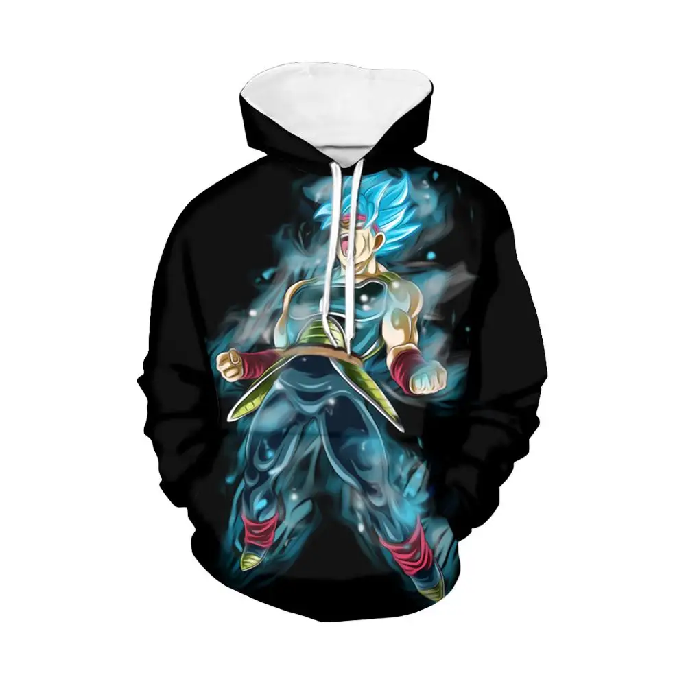 

Cartoon 3D Dragon Ball Z Hoodie New Men's Z Monkey King Print Hoodie 3D Digital Print Sports Casual Long Sleeve Hoodie