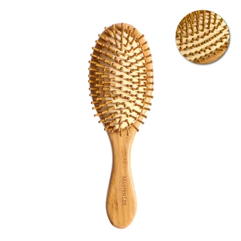 

1PC Hair Brushes Practical Unique Natural Beech Anti-static Hair Brushes for Girls Women
