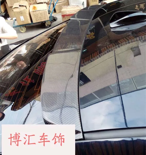 Подходит для NISSAN Teana 14 углеродного волокна задний спойлер