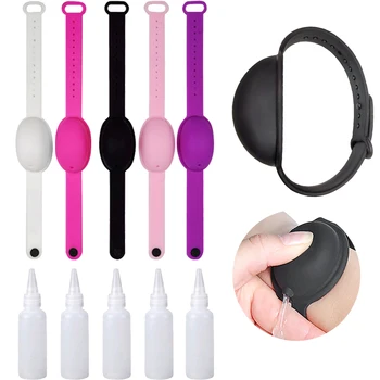 

Wristband Hand Dispenser Hand Sanitizer Dispensing Silica gel Wearable Dispenser Pumps Disinfecta Wristbands Hand Band Wrist