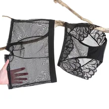 DENNYLITER, хит, крутые кружевные парные трусики, дышащие сетчатые Соблазнительные боксеры, мужское нижнее белье, женские трусы, нижнее белье для влюбленных