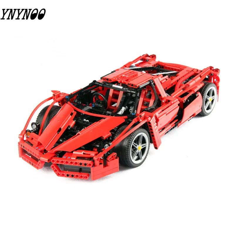 

1359pcs Racers Ferrared Enzo Super Car Scale Sports Car Set Fit Compatible with LEGOIES Technic Building Kits Bricks Toys Gift