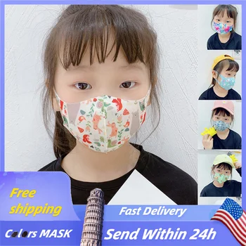 

1pcs Print Face Mask Fabric Chillden Protective PM 2.5 Dust Mouth Cover Washable Reusable Mouth Mask Adjustable Mask mascarilla