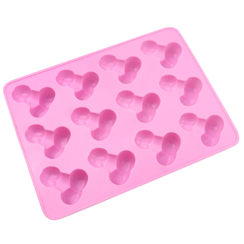 684-d2d2f0.jpg 3D DIY Sexy Penis Silicone Cake Mold Dick Ice Cube Tray Chocolate Molds
