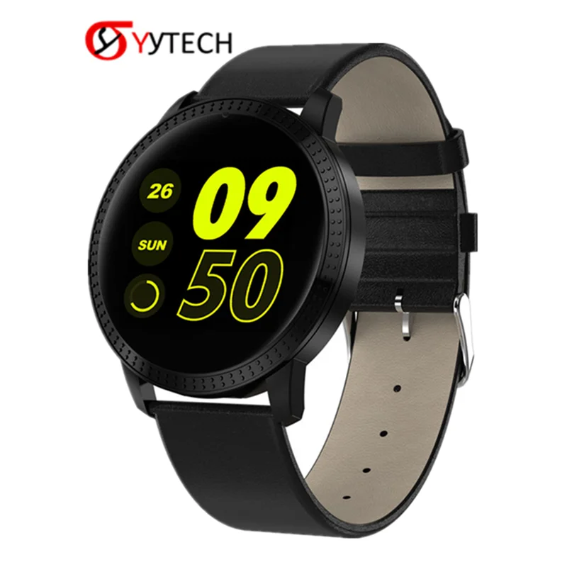 Смарт-часы SYYTECH с экраном 1,22 дюйма CF18, мониторинг сердечного ритма, кровяного давления, водонепроницаемый спортивный шагомер, умный Браслет