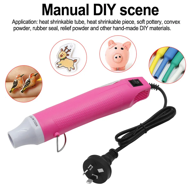 Hot Air Gun 220V 50HZ 300W Australian Flat Plug DIY Mobile Phone Repair Hair Dryer Welding Shrink Plastic
