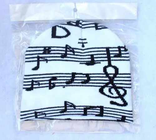 Шапка мужская женская Лыжная Шапка музыкальные нотки зимняя Лыжная Снежная доска Toque Tuque