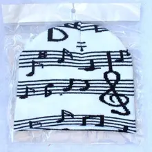 Шапка мужская женская Лыжная Шапка музыкальные нотки зимняя Лыжная Снежная доска Toque Tuque