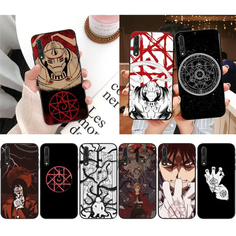 PXCHENG Full Metal Alchemist Brotherhood Anime Phone Case For Xiaomi 9 10 11 PRO LITE Redmi NOTE 7 8 A K20 30 | Мобильные телефоны