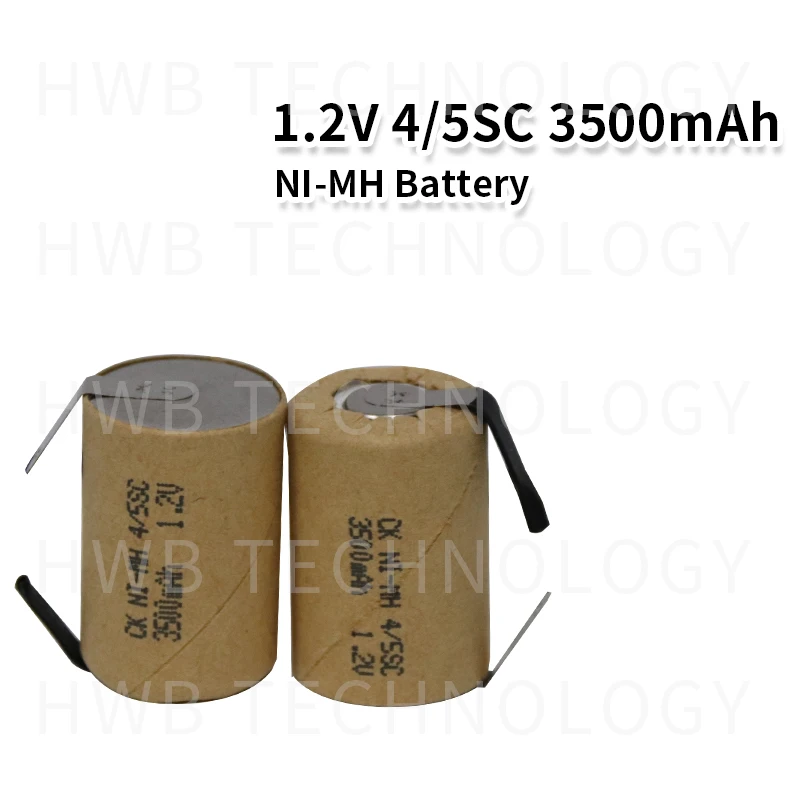10 шт./лот оригинальные новые 1 2 в 4/5SC 3500 мАч ni mh перезаряжаемые батареи для