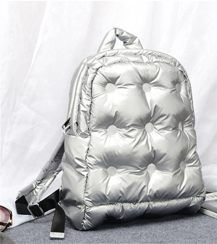 Осень и зима корейский бум модная куртка космическая хлопковая воздушная сумка унисекс большой емкости Водонепроницаемый Бизнес Рюкзак