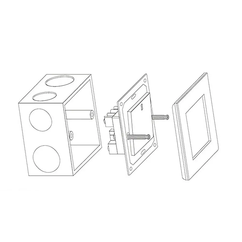 Dimming Switch 86 Type Concealed Installation 220 V LED Dimmer Verstelbare Helderheid Controller Filament Lamp