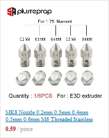 M3 штифт винт-в термистор 100K NTC 3950 для 3d принтер Экструдер Hotend