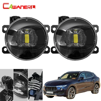 

Cawanerl For Maserati Levante 2016 2017 2018 Car Right + Left Projector Fog Light Devil Eye LED Daytime Running Light H11 12V