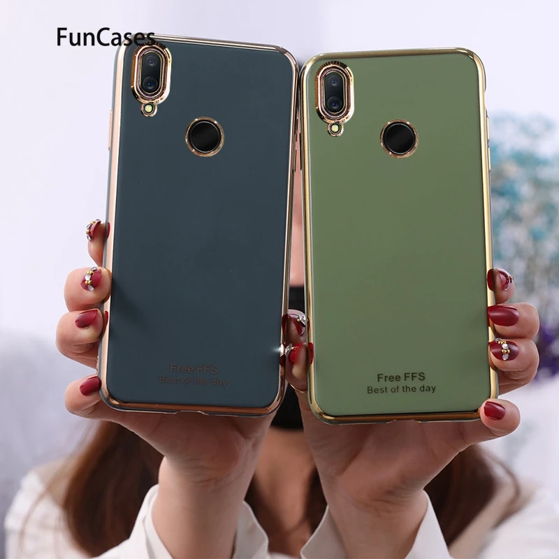 Яркий мягкий силиконовый чехол для Huawei P Smart Z чехлы Tele Y9 Prime 2019 Plus Honor 10 Lite Y7 Y6 2018 Y5 |