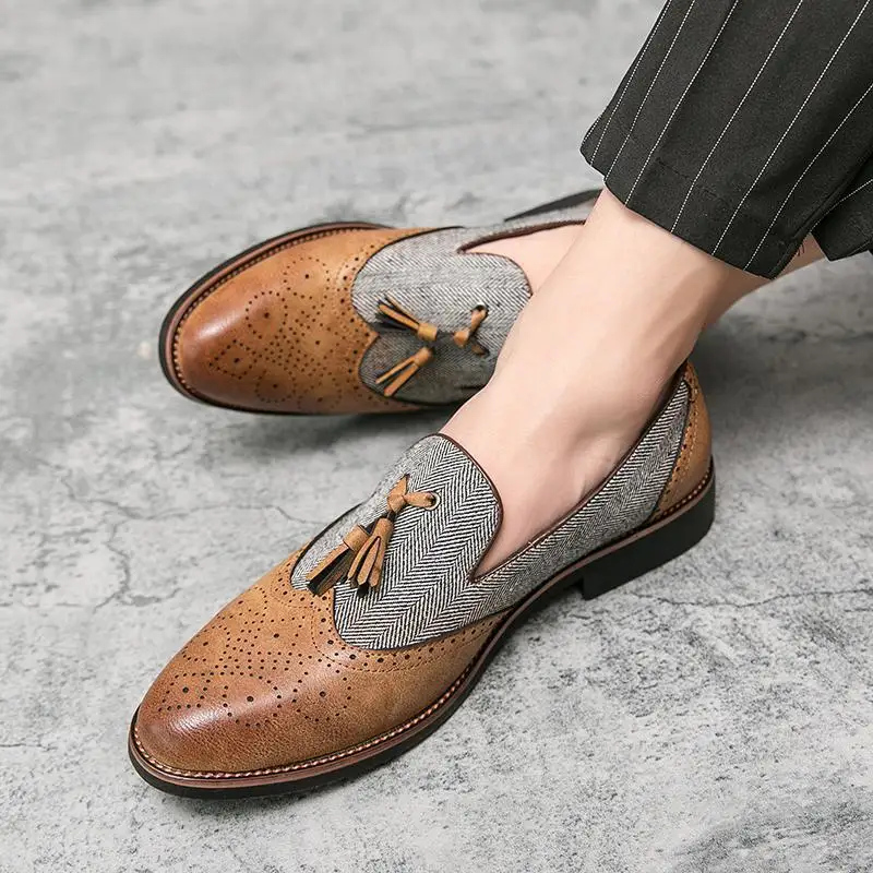 Men Dress Shoes Men Loafers 2021 
