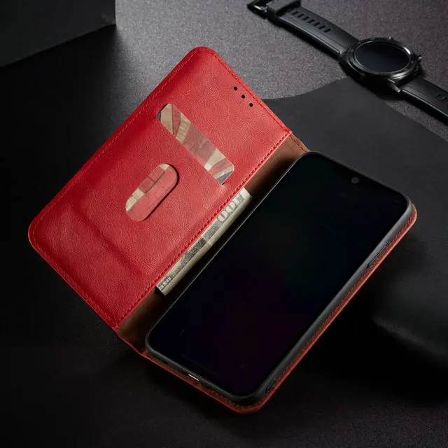 Realme X2 XT Премиум кожаный чехол Роскошный Твердый чехол с откидной крышкой для Oppo Realme XT чехол Realme X2 X 2 2X TX бумажник чехол для OPPO K5 Броня