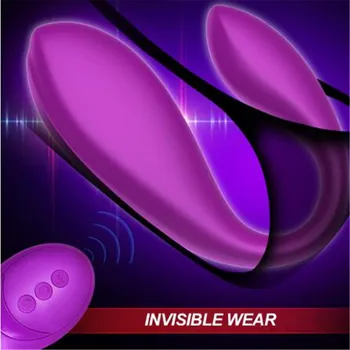 Wireless Vibrator Adult Toys For Couples USB Rechargeable Dildo G Spot U Silicone Stimulator Double Vibrators Sex Toy For Woman