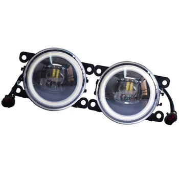 

Fog Lamp Assembly Angel Eyes LED Fog Light For Nissan Frontier 2.8L 4cyl DIESEL Turbocharged 2005-2006 Halogen Fog Lights 1set