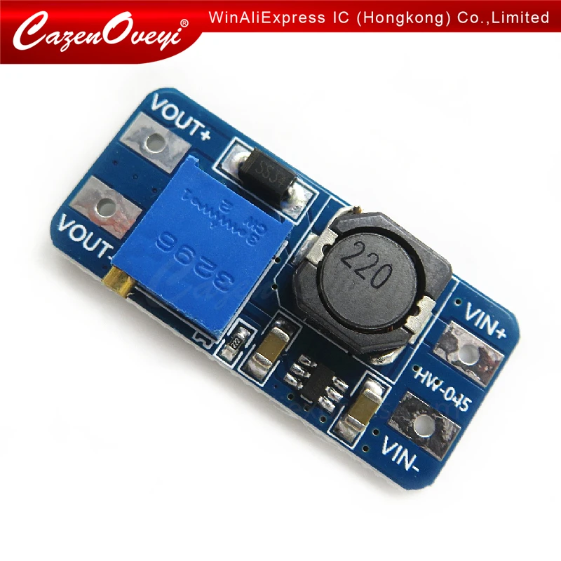 MT3608 DC-DC повышающий преобразователь модуль питания Boost повышающая плата Макс