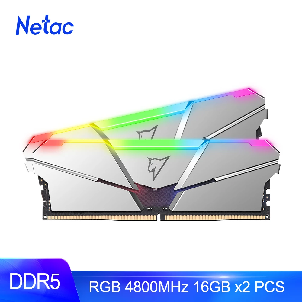 Оперативная память Netac DDR5 16 ГБ 32 4800 МГц 1 в |