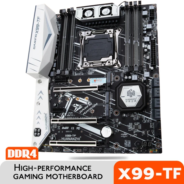 HUANANZHI X99 X99-TF Motherboard With Dual M.2 NVME Slot Support Both DDR3 and DDR4 LGA2011-3 1