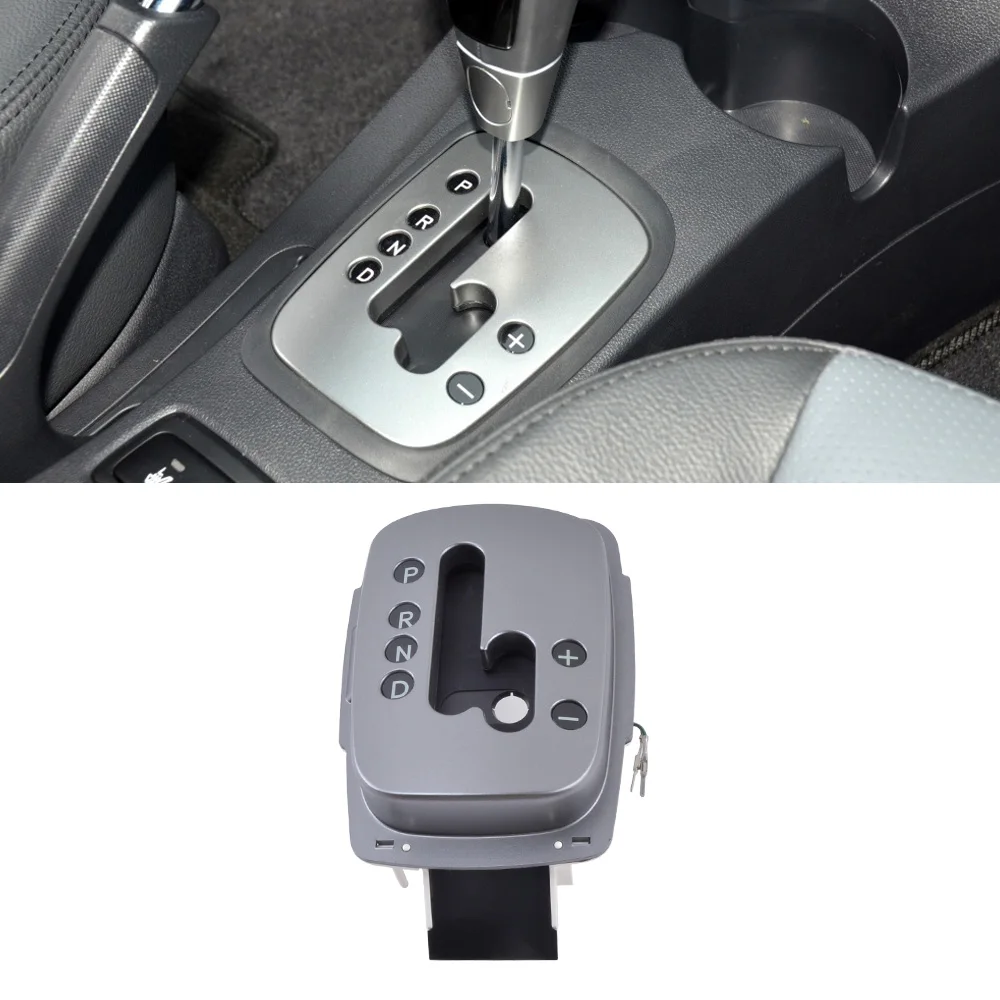 

CAPQX For KIA Sportage 2009 2010 2011 2012 2013 Car styling Shifting lock cover Gear Shift Panel Gear Shift Lever Knob Panel