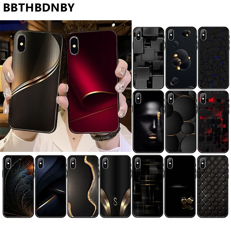 

Black high-end shell Colorful Cute Phone Case for iPhone 11 pro XS MAX 8 7 6 6S Plus X 5 5S SE XR case