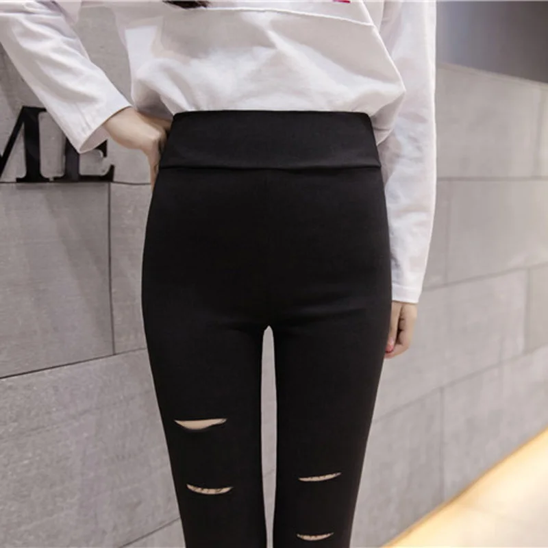 Женские брюки Slim Fit повседневные черные однотонные Мягкие гибкие высококачественные летние модные тонкие горячие продажи женские брюки