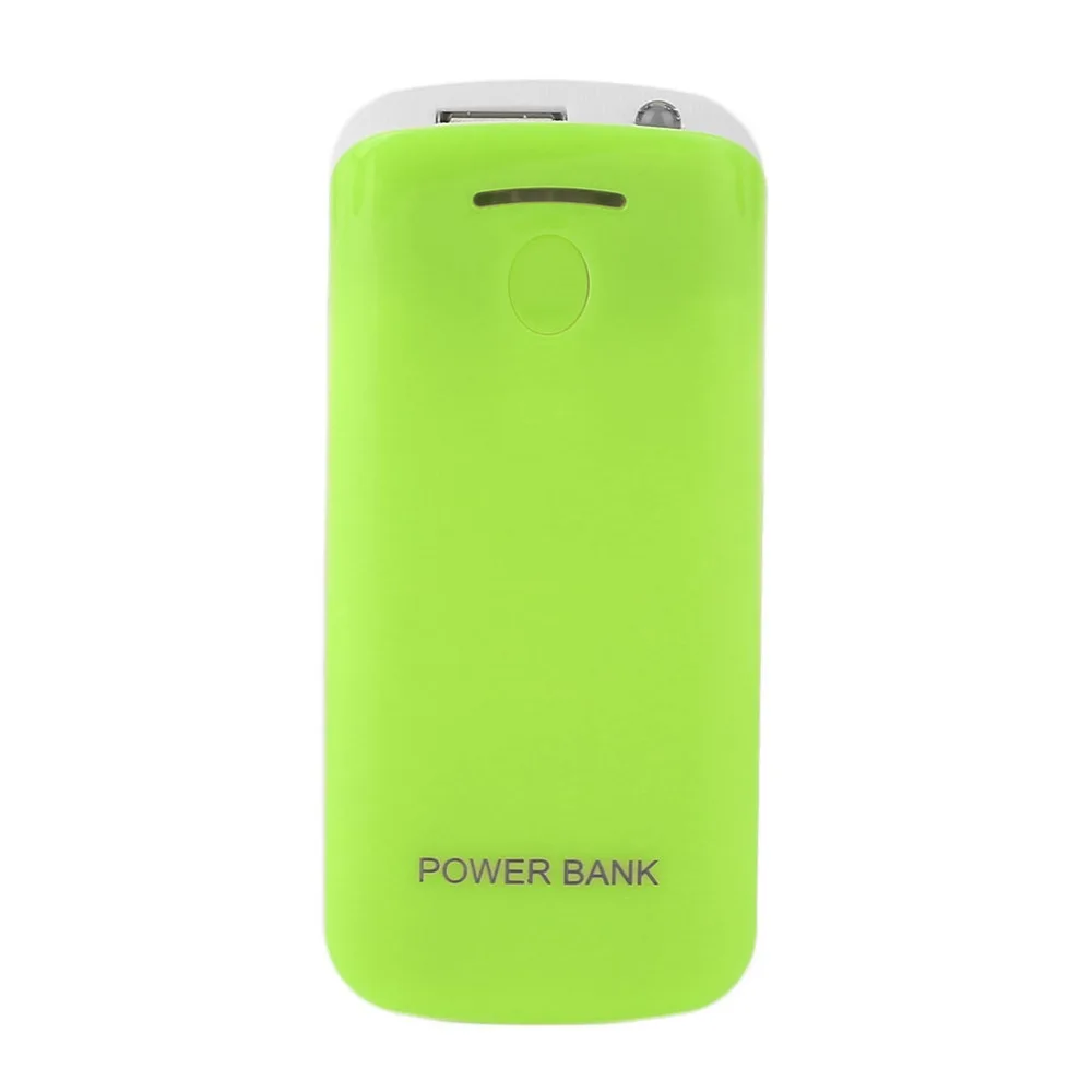 

Creative Design 5600mAh USB Charging Portable External Backup Battery Charger 2*18650 Battery Power Bank Case