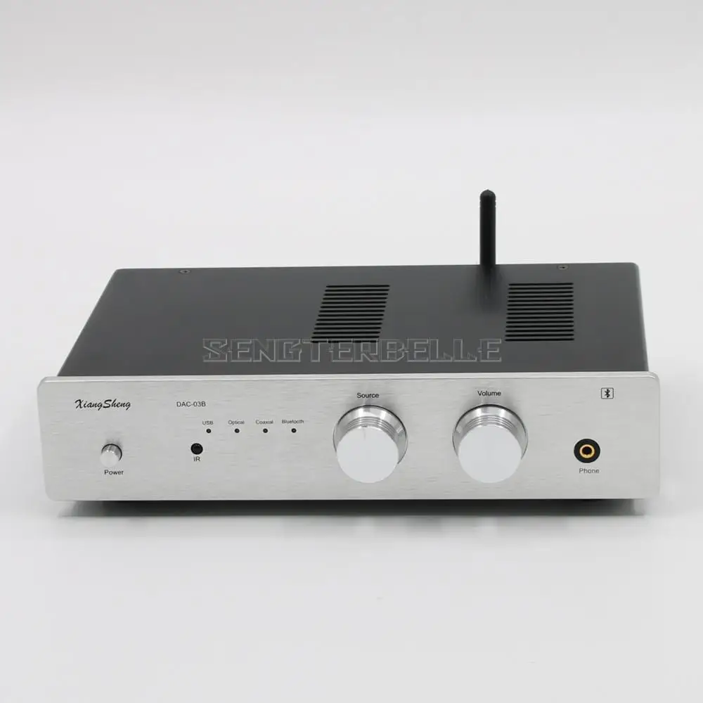 

Готовый DAC-03 трубчатый аудио предусилитель PCM1794A SA9023 USB Bluetooth пульт дистанционного управления декодер