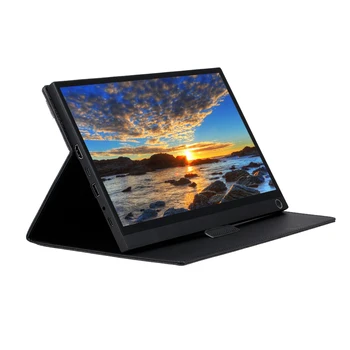 

Portable Monitor 12.5'' LED Monitor HD 1080P Expansion Screen for Switch/PS4/PC/Laptop (with Touch Screen/Battery US Plug)