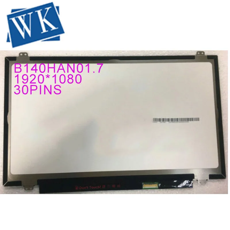 Gread A+ B140HAN01.2 B140HAN01.7 FRU 1920*1080 ips ЖК-светодиодный экран 30 контактов EDP Дисплей Матрица