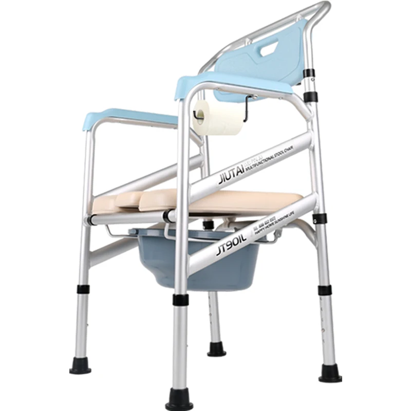 

Shower Transport Chair, Commode Chair For Toilet, Shower Chair With Padded Toilet Seat For Handicap And Seniors,300kg