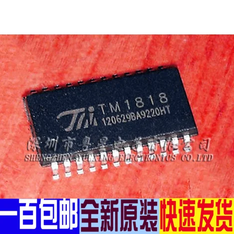 100% новый и оригинальный TM1818 1818 SSOP-24 16IC светодиодный | Электроника