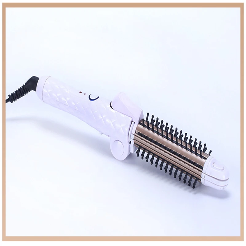 

Multifunctional hair straightener white stereotype curling iron tool flat iron curler electric hair straightener