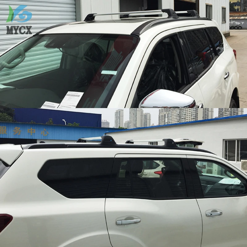 Горячее предложение, перекрещивающиеся рейки на крышу для Nissan Terra-, авиационный алюминиевый сплав, высокое качество от ISO 9001 фабрики