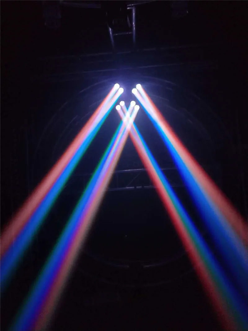 Мини светодиодный 200 Вт RGBW движущаяся голова светильник светодиодный паук луч сценический светильник ing DMX 512 паук светильник хороший для DJ ночной клуб вечерние дискотеки